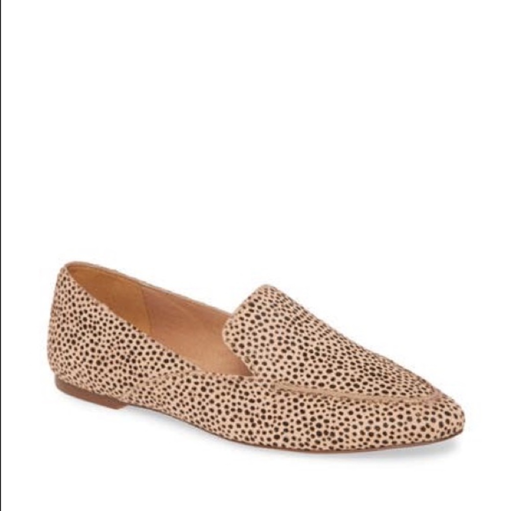 Madewell the Ian Skimmer Flat in Calf Hair